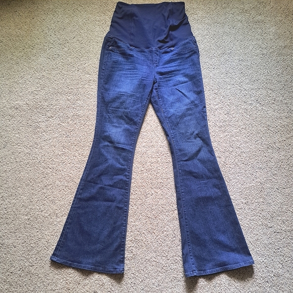 Ingrid & Isabel maternity jeans, size 31, flare legs - Picture 1 of 14